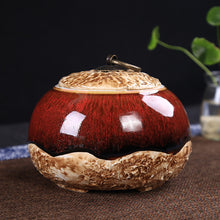 Load image into Gallery viewer, 4 color Pet Cremation Ceramics Memorial Urn Jar for Dog  Cat Bird Mouse Ashes Keepsake Storage Box