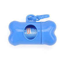 Load image into Gallery viewer, Pet Waste Bag Dispenser For Dog Poop Bags Bone Shape Plastic Pet Small Dog Outdoor Waste Poop Bag Dispenser Holder with 1 Bag 4
