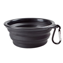 Load image into Gallery viewer, Pet Silica Gel Bowl Dog Cat Collapsible Silicone Dow Bowl Candy Color Outdoor Travel Portable Puppy Food Container Feeder Dish